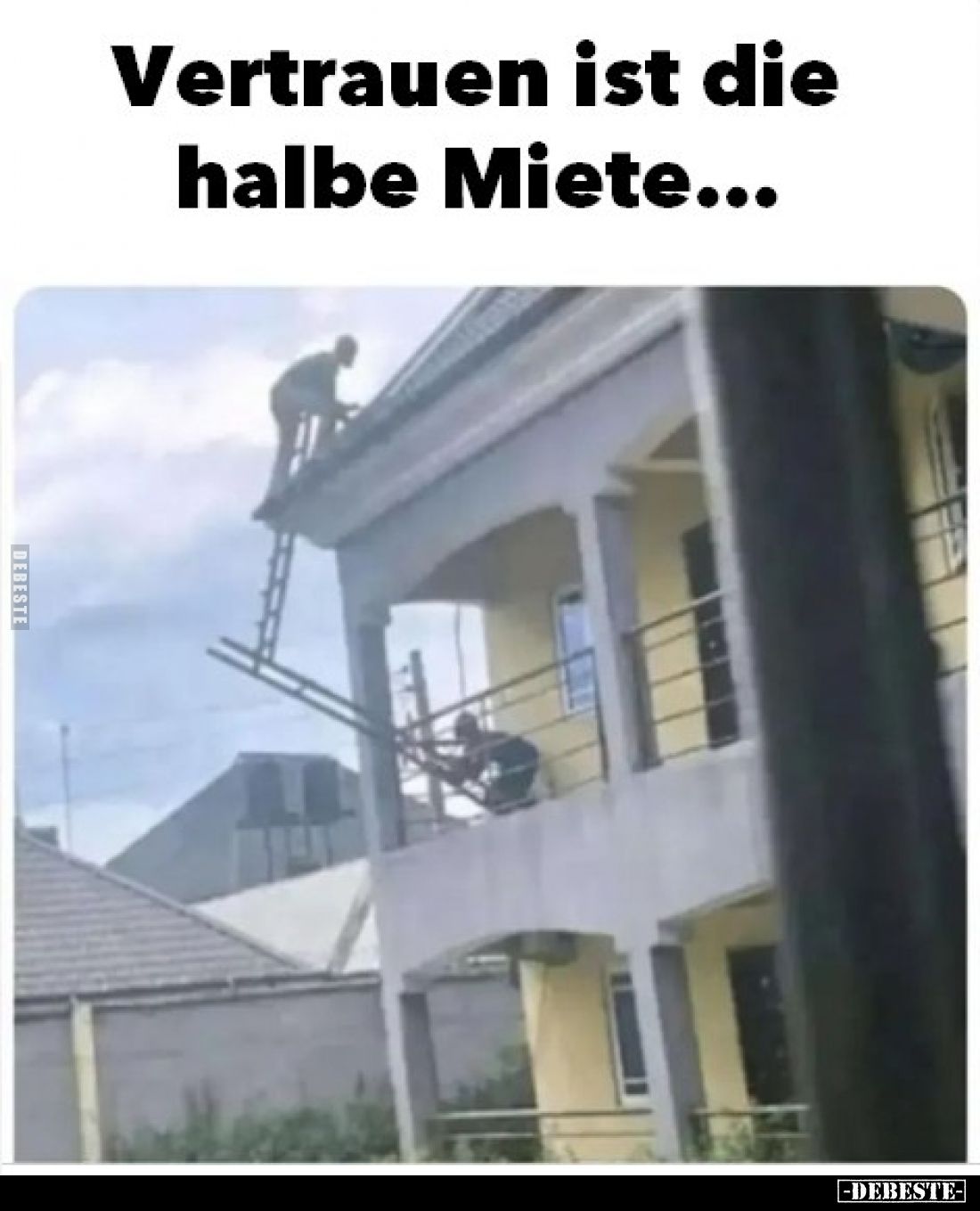 Vertrauen ist die halbe Miete...
