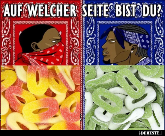 Auf welcher Seite bist du?