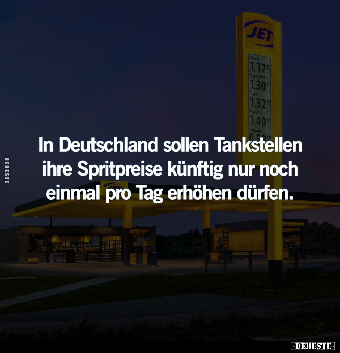 In Deutschland sollen Tankstellen... - Lustige Bilder | DEBESTE.de