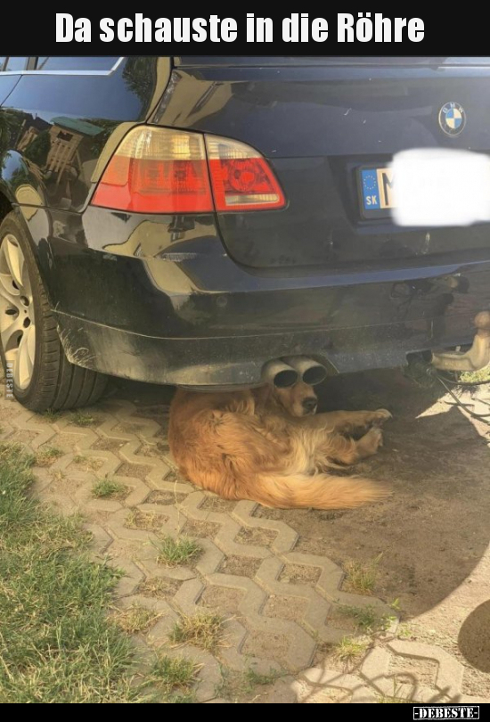 Da schauste in die Röhre..