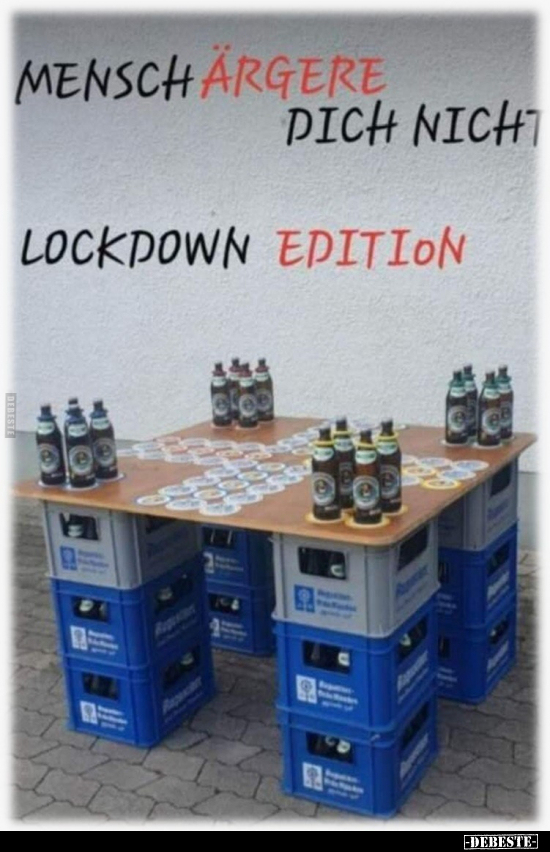 Mensch ärgere dich nicht. Lockdown Edition... - Lustige Bilder | DEBESTE.de