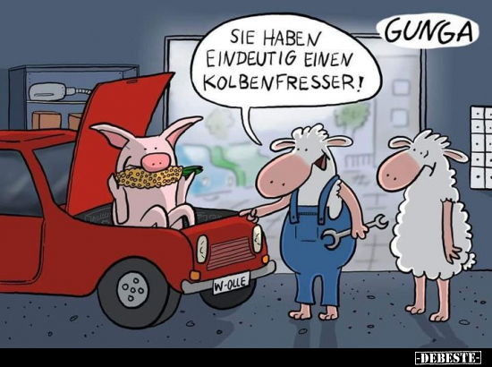 Sie haben eindeutig einen Kolbenfresser!.. - Lustige Bilder | DEBESTE.de