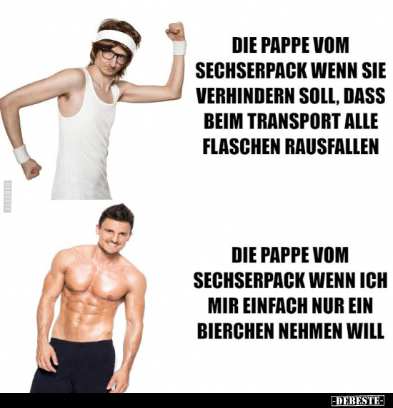 Die Pappe vom Sechserpack.. - Lustige Bilder | DEBESTE.de