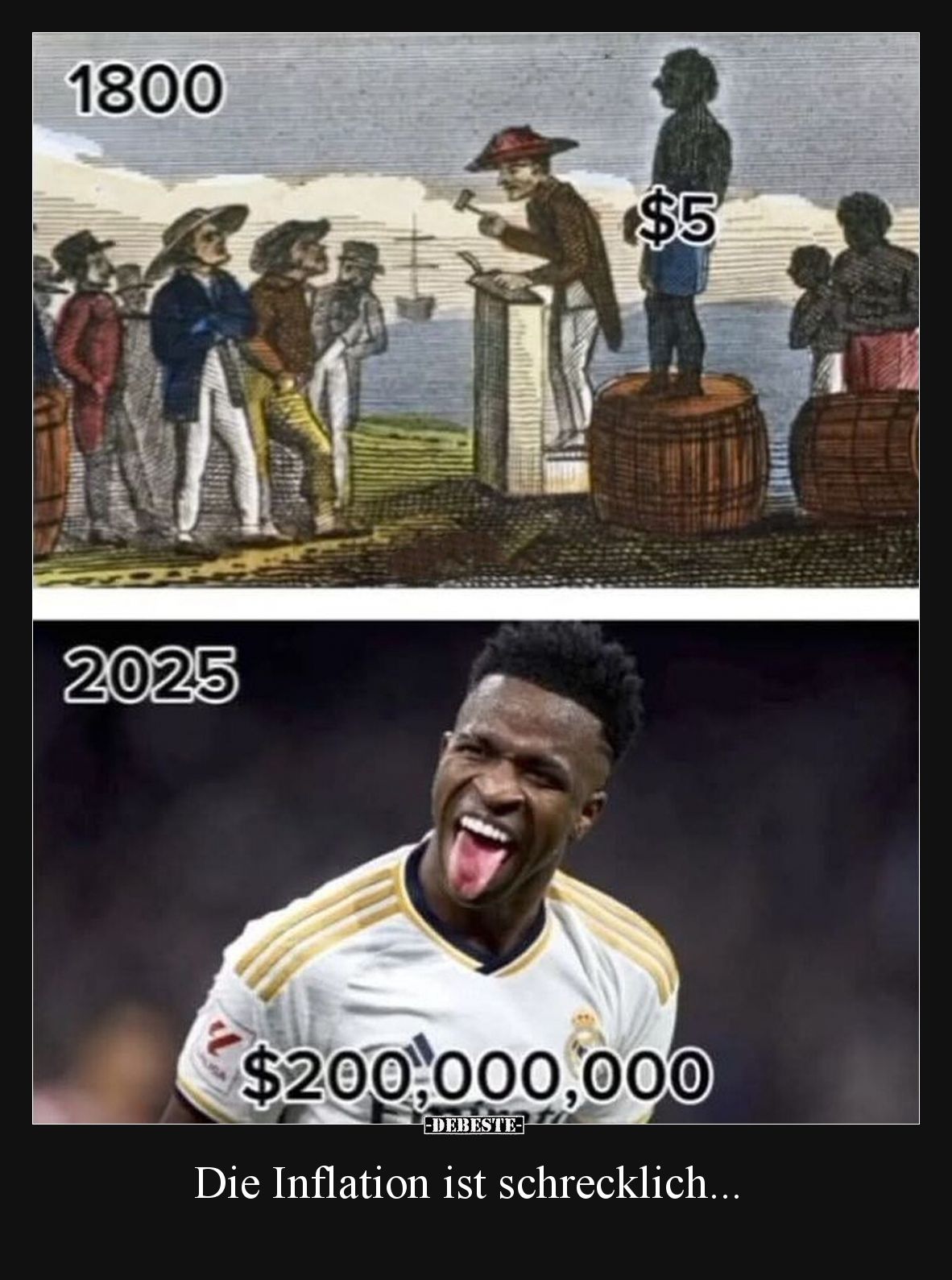 Die Inflation ist schrecklich