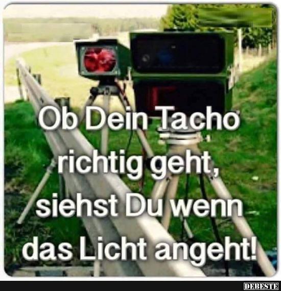 Ob Dein Tacho richtig geht.. - Lustige Bilder | DEBESTE.de