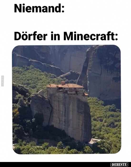 Dörfer in Minecraft.. - Lustige Bilder | DEBESTE.de