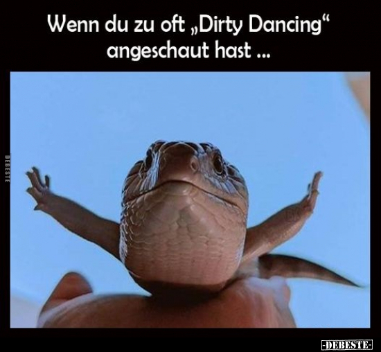 Wenn du zu oft "Dirty Dancing" angeschaut hast... - Lustige Bilder | DEBESTE.de