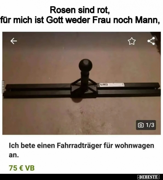 Rosen sind rot, für mich ist Gott weder Frau noch Mann.. - Lustige Bilder | DEBESTE.de