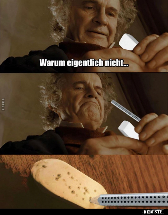 Warum eigentlich nicht...