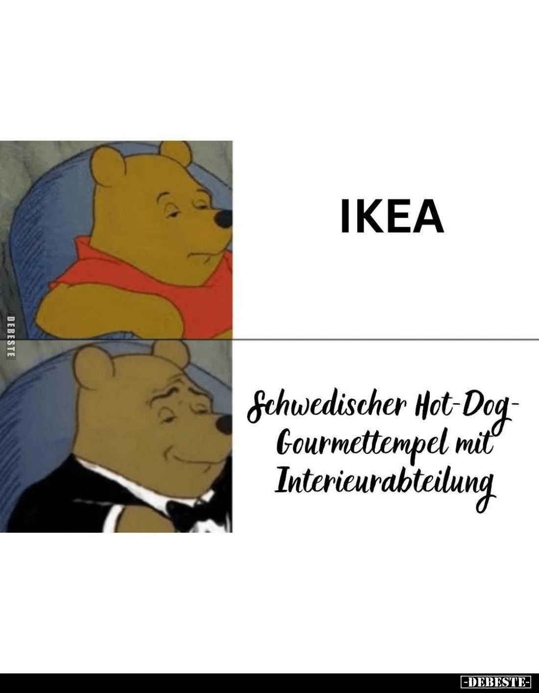 IKEA
-
Schwedischer Hot-Dog-Gourmettempel mit Interieurabteilung