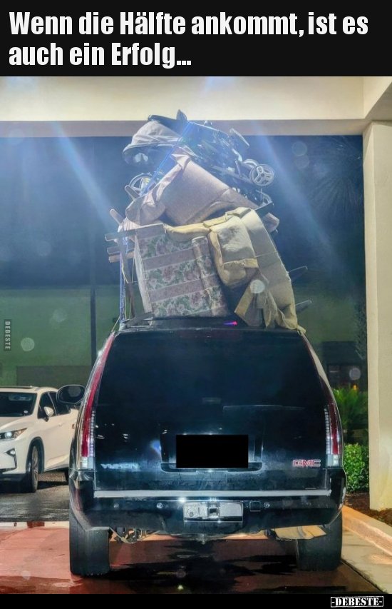 Wenn die Hälfte ankommt, ist es auch ein Erfolg...