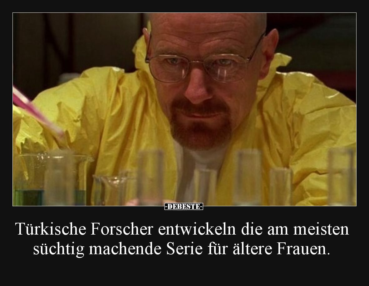 Türkische Forscher entwickeln die am meisten süchtig machende Serie für ältere Frauen.