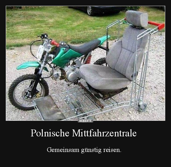 Polnische Mittfahrzentrale.. - Lustige Bilder | DEBESTE.de