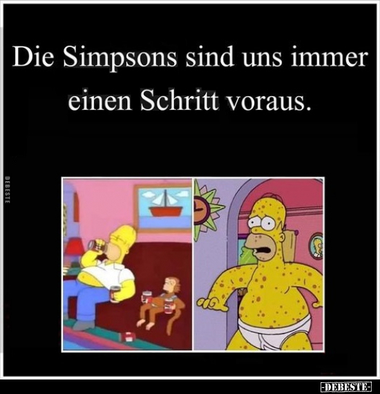 Die Simpsons sind uns immer einen Schritt voraus... - Lustige Bilder | DEBESTE.de