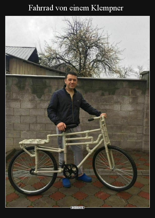 Fahrrad von einem Klempner.. - Lustige Bilder | DEBESTE.de