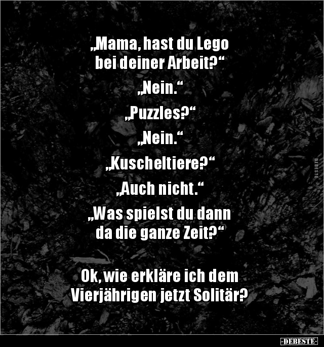 „Mama, hast du Lego bei deiner.. - Lustige Bilder | DEBESTE.de