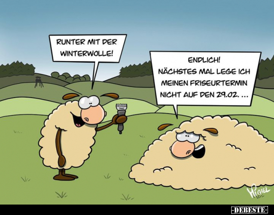 Runter mit der Winterwolle!.. - Lustige Bilder | DEBESTE.de