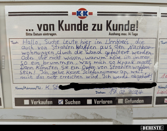 Hallo, Suche Leute hier im Umkreis die auch von Strahlen.. - Lustige Bilder | DEBESTE.de