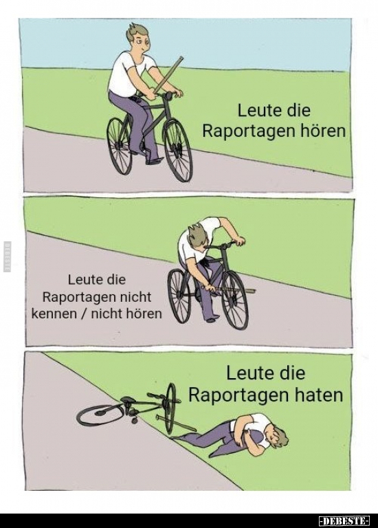 Leute die Raportagen hören.. - Lustige Bilder | DEBESTE.de