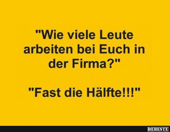 Wie viele Leute arbeiten bei Euch in der Firma?