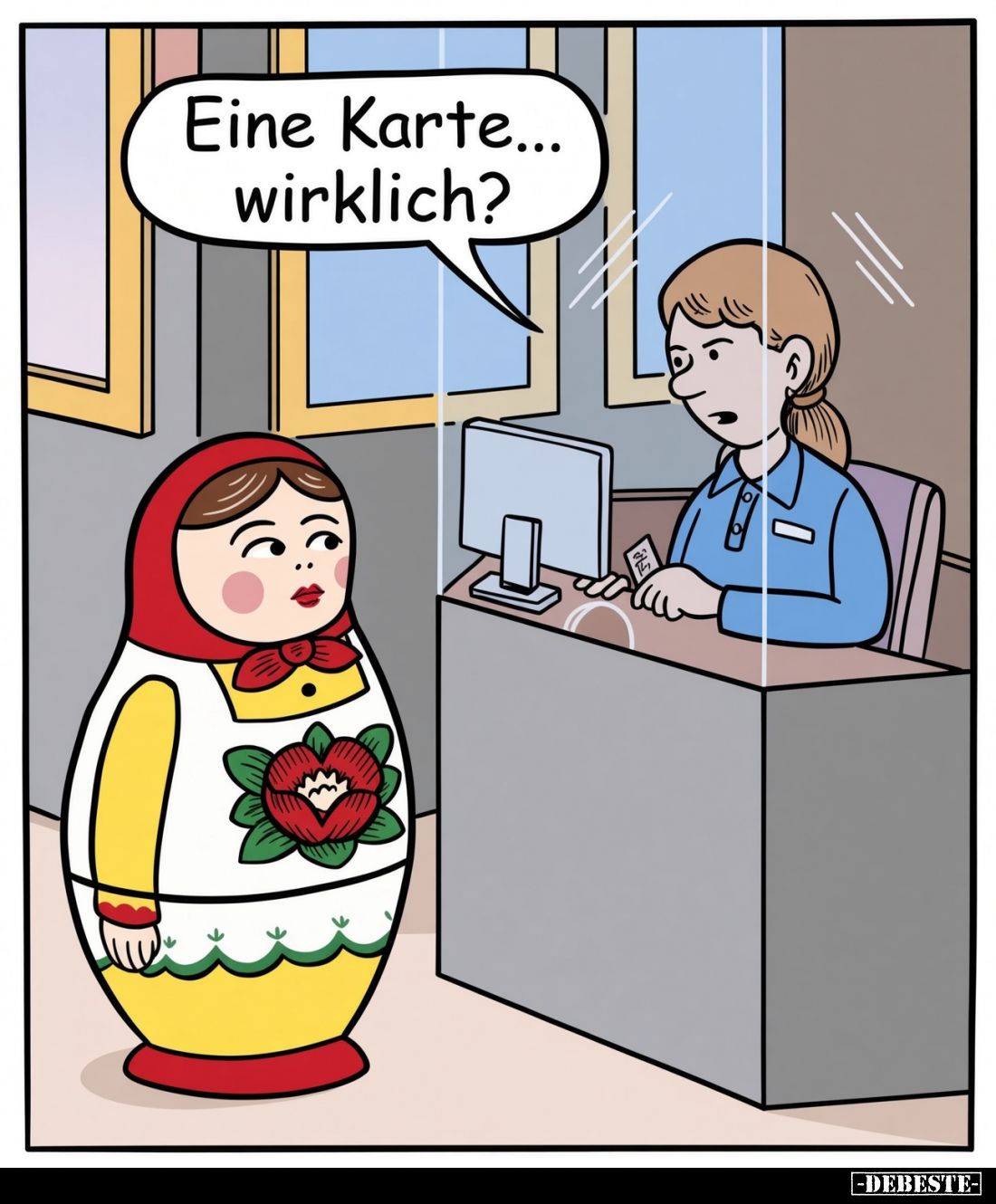 Eine Karte...
wirklich?