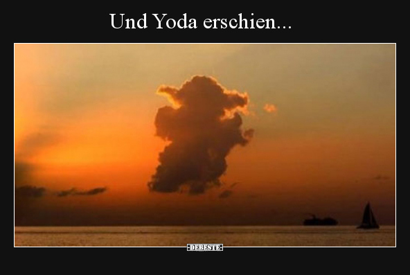 Und Yoda erschien... - Lustige Bilder | DEBESTE.de