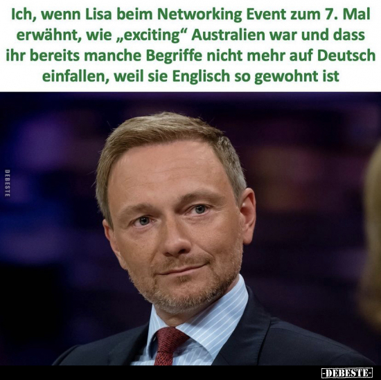 Ich, wenn Lisa beim Networking Event zum 7. Mal erwähnt.. - Lustige Bilder | DEBESTE.de