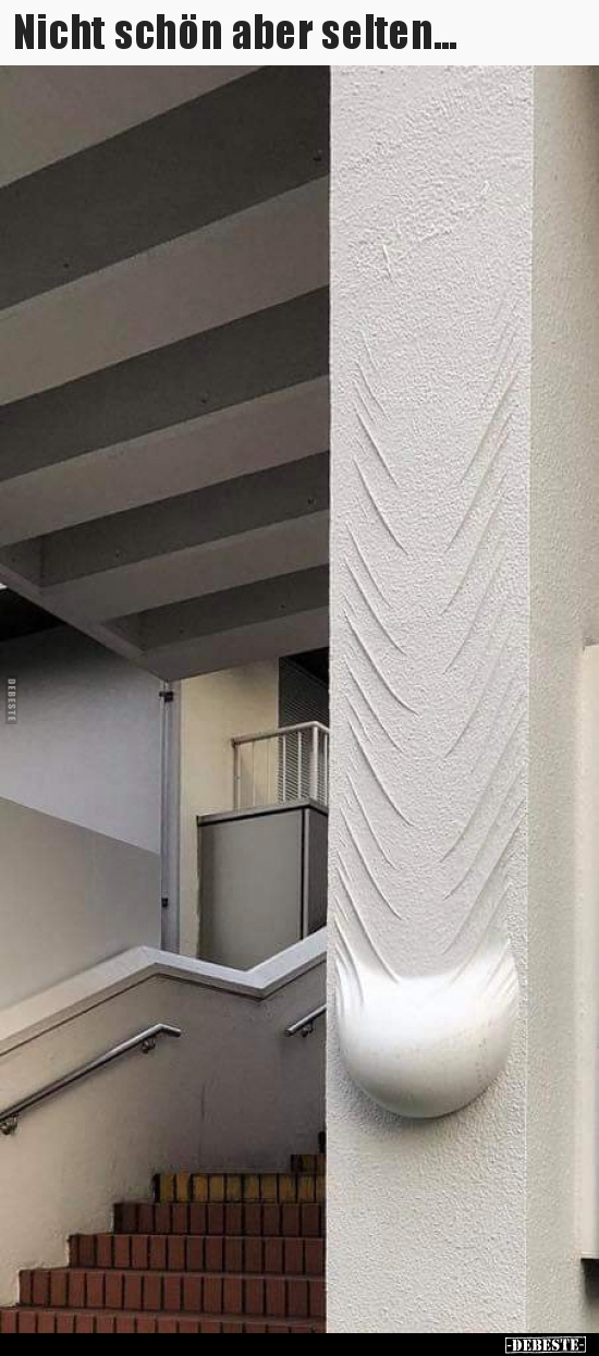 Nicht schön aber selten...