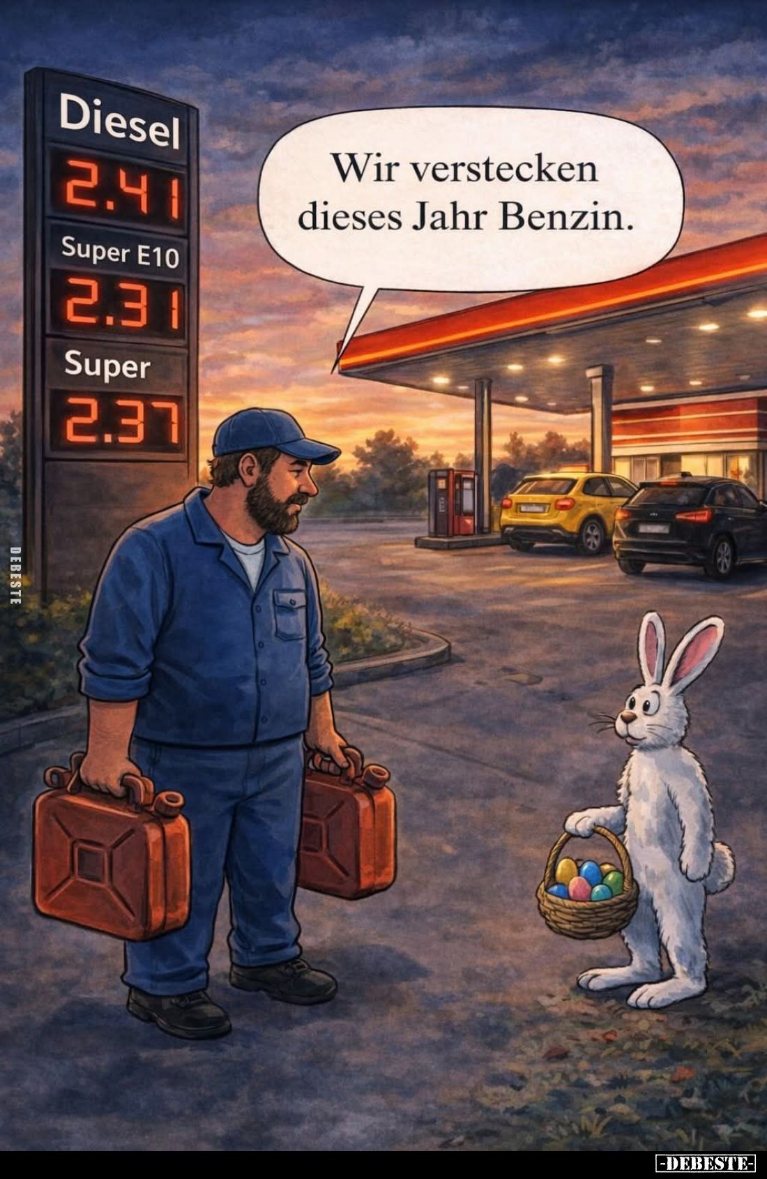Wir verstecken dieses Jahr Benzin... - Lustige Bilder | DEBESTE.de