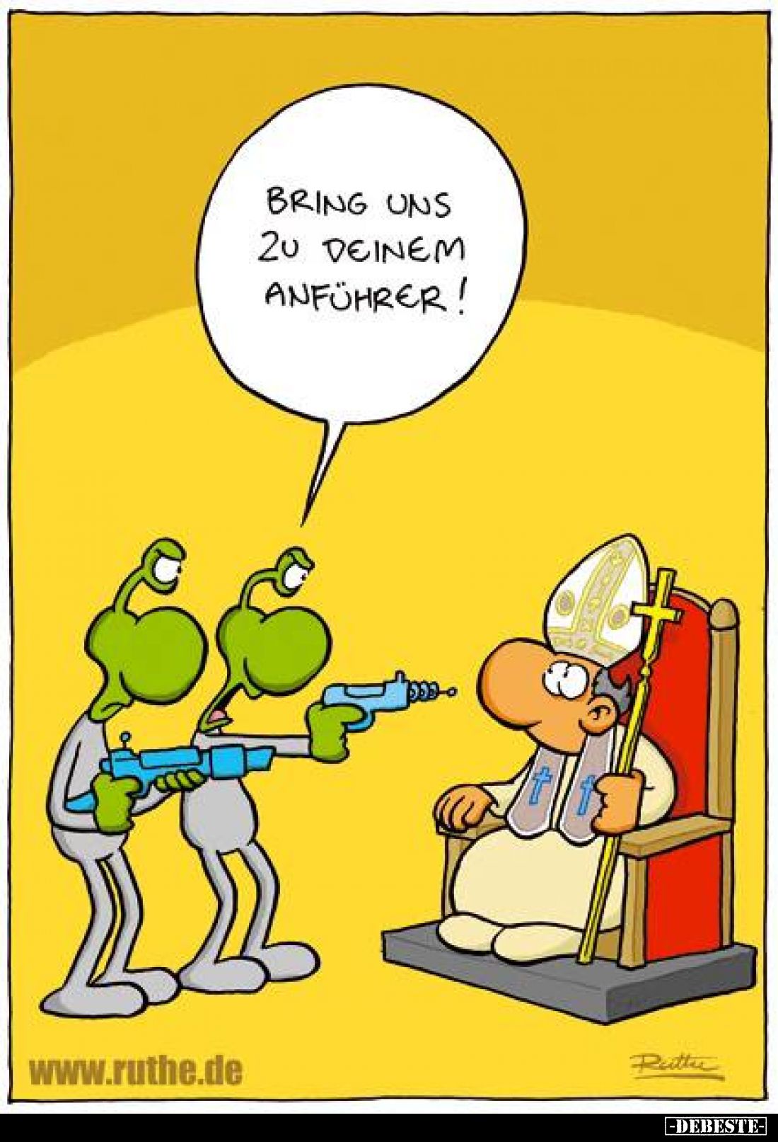 Bring uns zu deinem Anführer!