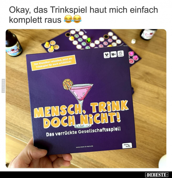 Okay, das Trinkspiel haut mich einfach komplett raus.. - Lustige Bilder | DEBESTE.de