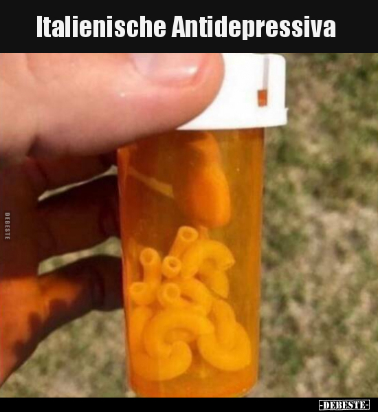 Italienische Antidepressiva.. - Lustige Bilder | DEBESTE.de