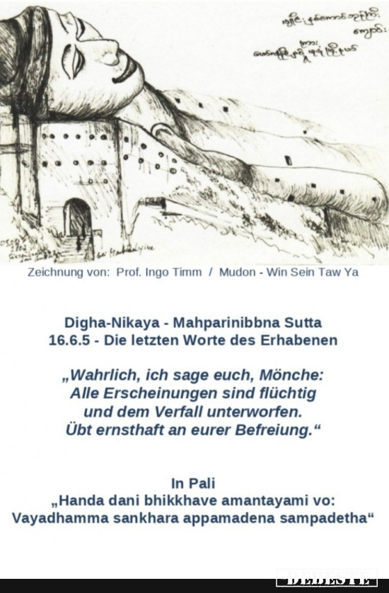 Buddhas letzte Worte - Lustige Bilder | DEBESTE.de