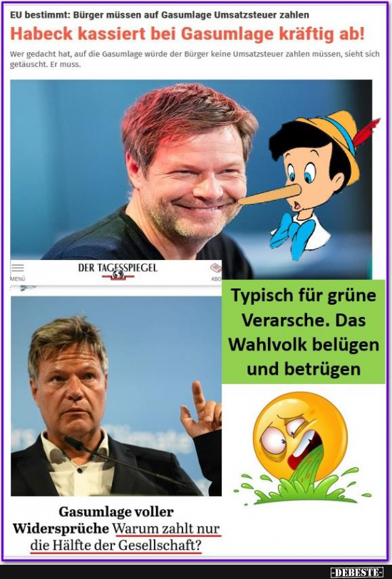 Stilvolle Grünen Witze Zum Totlachen Bild