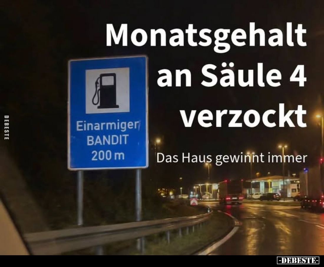 Monatsgehalt an Säule 4 verzockt.
Das Haus gewinnt immer.