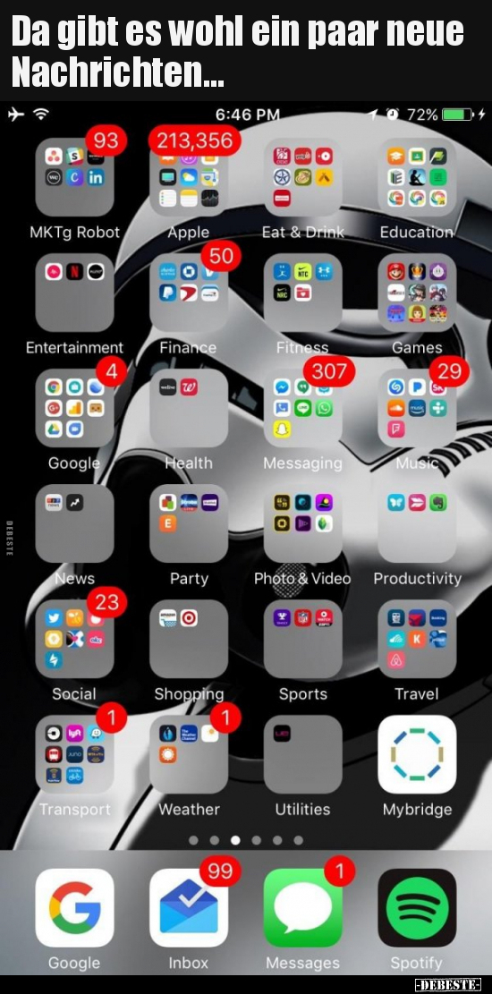 Da gibt es wohl ein paar neue Nachrichten... - Lustige Bilder | DEBESTE.de