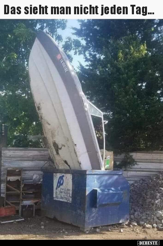Das sieht man nicht jeden Tag...