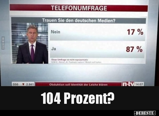 104 Prozent?.. - Lustige Bilder | DEBESTE.de