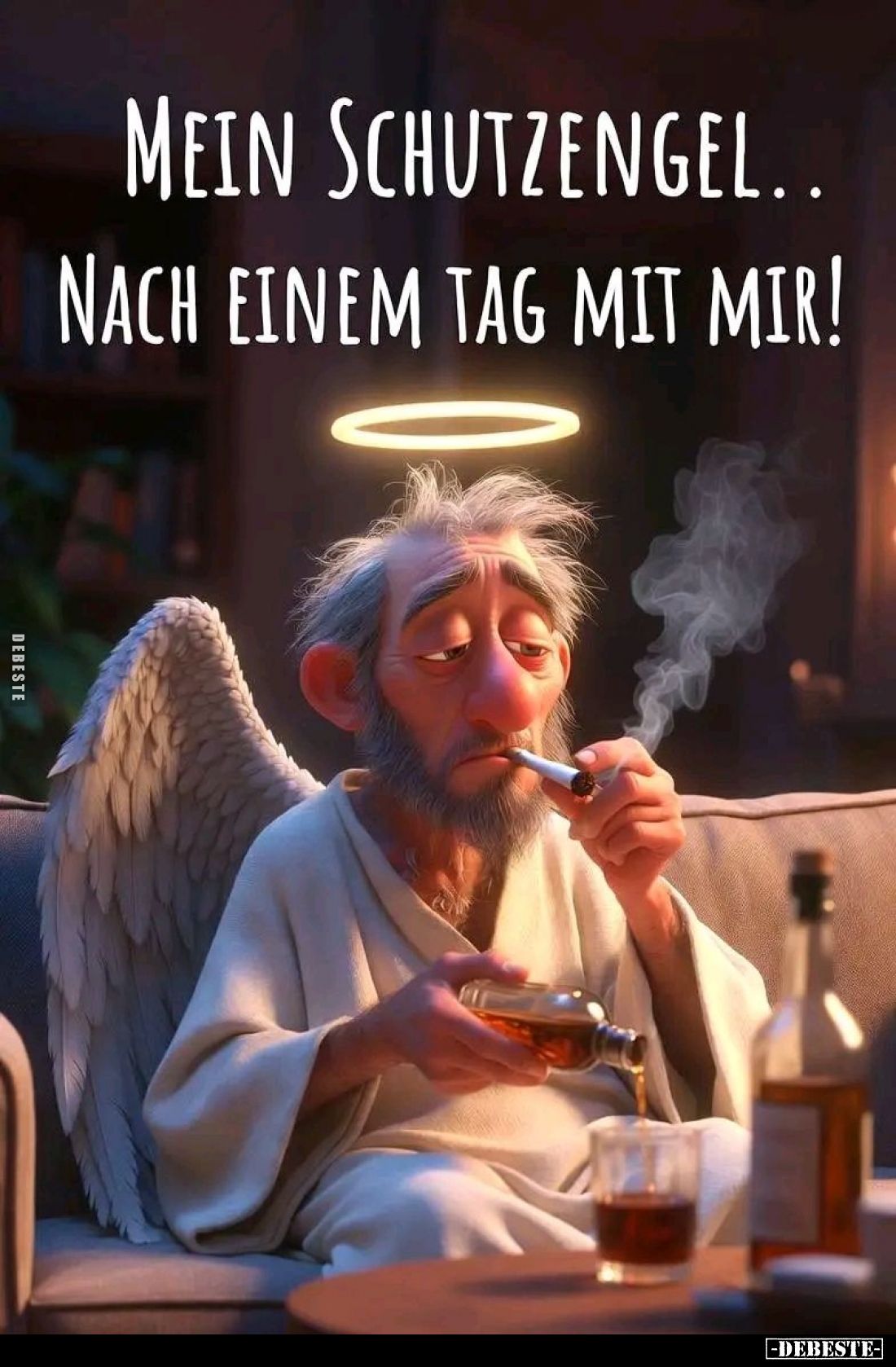 Mein Schutzengel.. Nach einem Tag mit mir!