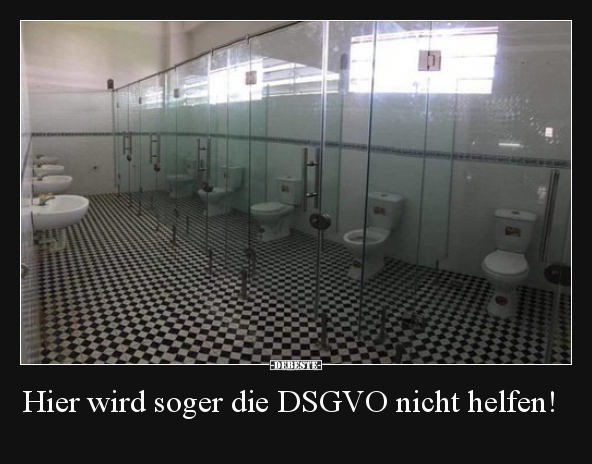 Hier wird soger die DSGVO nicht helfen!.. - Lustige Bilder | DEBESTE.de