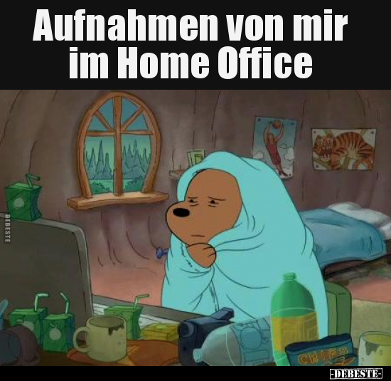 Aufnahmen von mir im Home Office.. - Lustige Bilder | DEBESTE.de