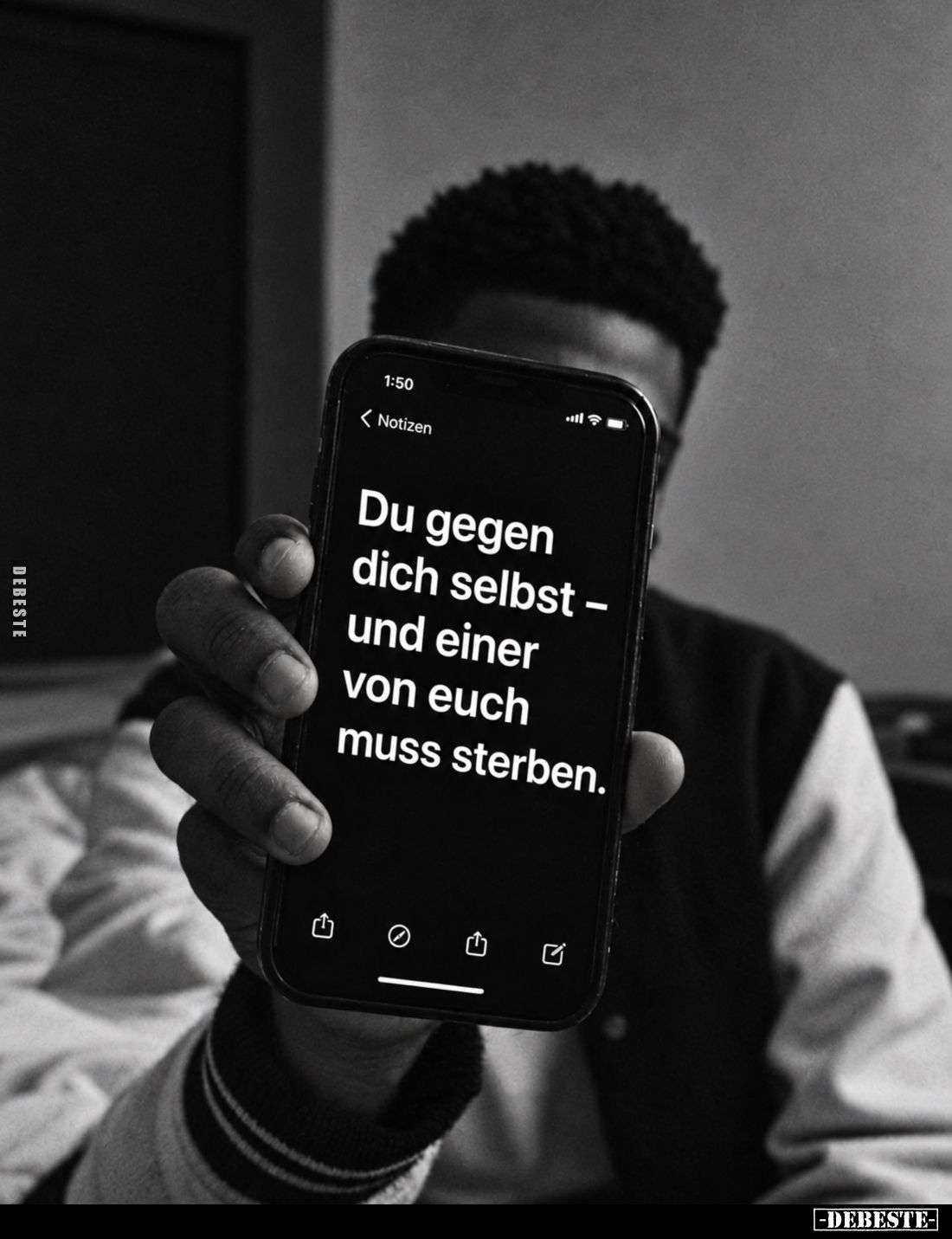 Du gegen dich selbst - und einer von euch muss sterben.