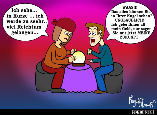 Ich sehe... in Kürze... ich werde zu seehr..