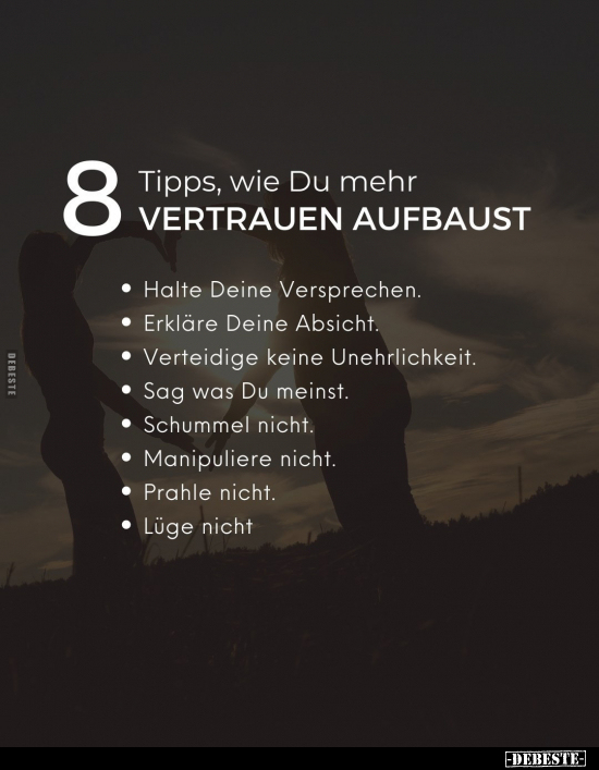 8 Tipps, wie Du mehr Vertrauen aufbaust.. - Lustige Bilder | DEBESTE.de