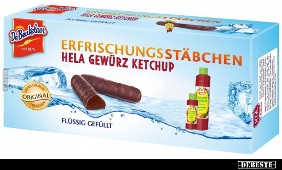 Erfrischungsstäbchen Hela Gewürz Ketchup... - Lustige Bilder | DEBESTE.de