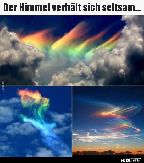 Der Himmel verhält sich seltsam... - Lustige Bilder | DEBESTE.de