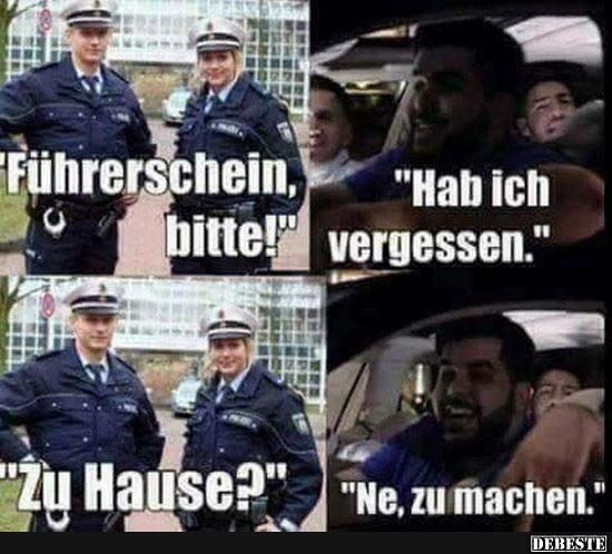 Führerschein bitte! - Lustige Bilder | DEBESTE.de