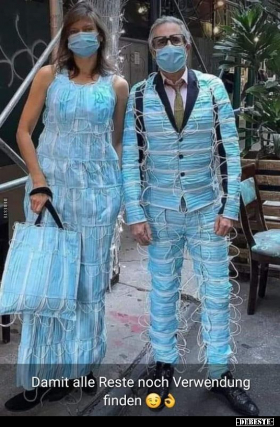 Damit alle Reste noch Verwendung finden..