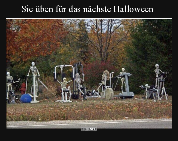 Sie üben für das nächste Halloween.. - Lustige Bilder | DEBESTE.de