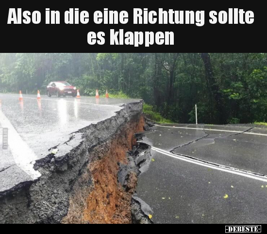 Also in die eine Richtung sollte es klappen.. - Lustige Bilder | DEBESTE.de